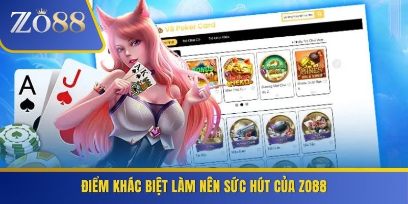 Điểm khác biệt làm nên sức hút của ZO88